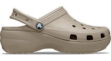 Кецове и обувки Crocs Classic Platform Clogs Бежово | 206750-214, 0