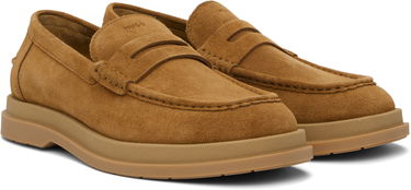 Кецове и обувки BOSS Hugo Suede Loafers Кафяво | 50536215, 3
