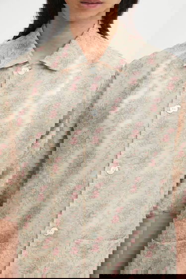 Риза Needles Needles Cabana Relaxed Fit Shirt Бежово | RW278, 3