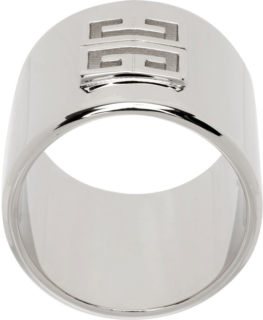 Пръстен Givenchy Givenchy 4G Ring Металик | BN306NF003, 0
