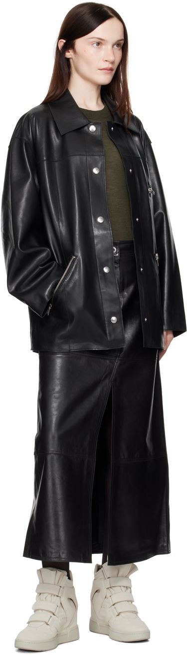 Яке STAND STUDIO Stand Studio Elisia Leather Jacket Черно | 66383-7800, 3