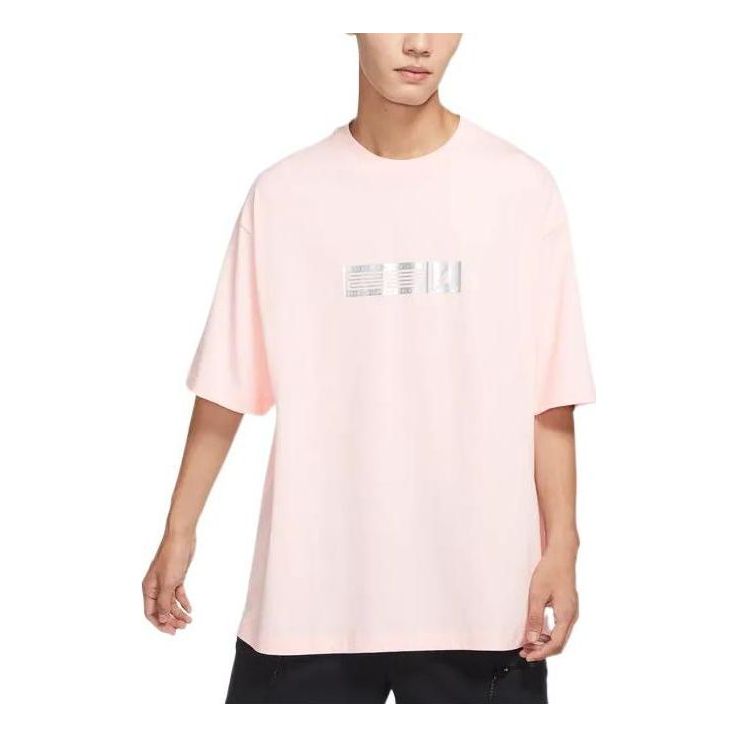 Тениска Jordan Jordan Round Neck Short Sleeve T-Shirt Розово | DX4251-610