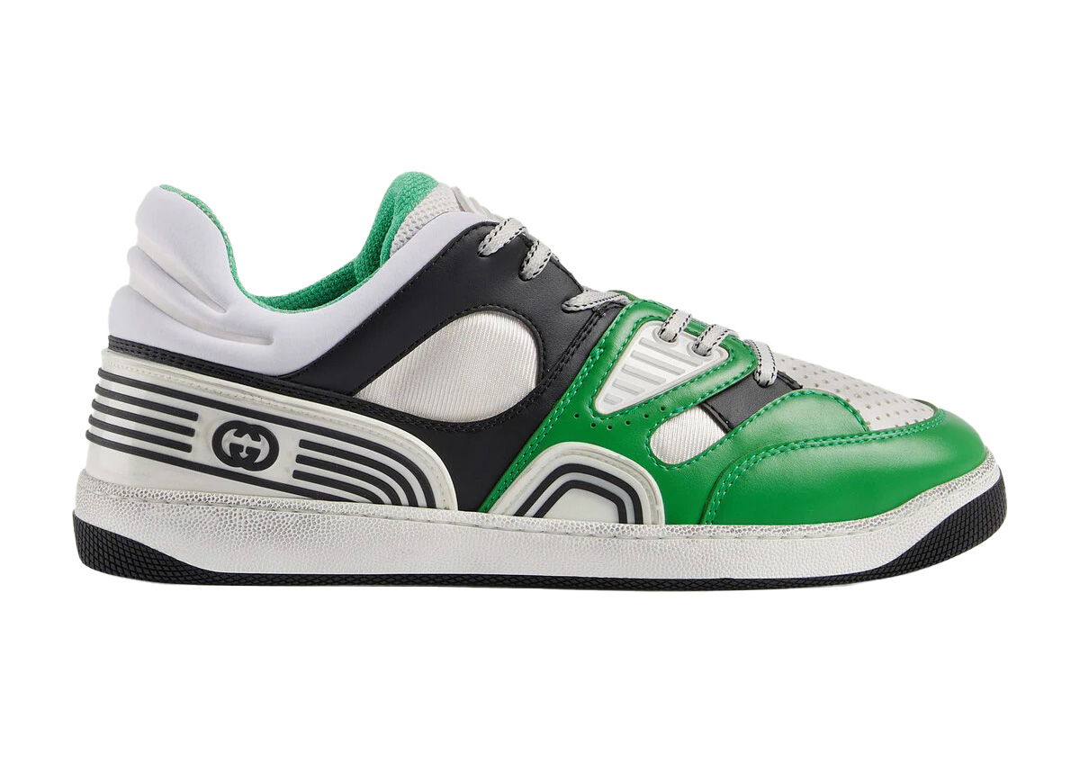 Кецове и обувки Gucci Basket 'Green Demetra' Зелено | 697882 2SH90 3760, 0