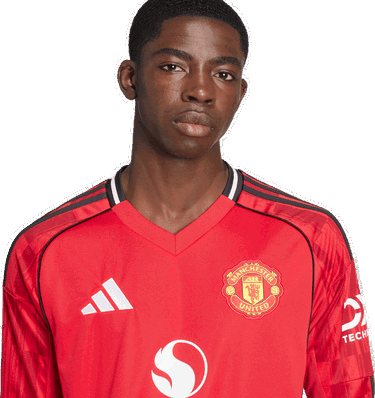 Фланелка adidas Performance Manchester United 25/26 Home Long Sleeve Jersey Червено | JP3037, 3