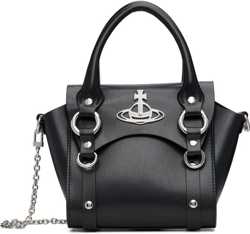 Дамска чанта Vivienne Westwood Vivienne Westwood Mini Betty Bag Черно | 48030002W-L003T-