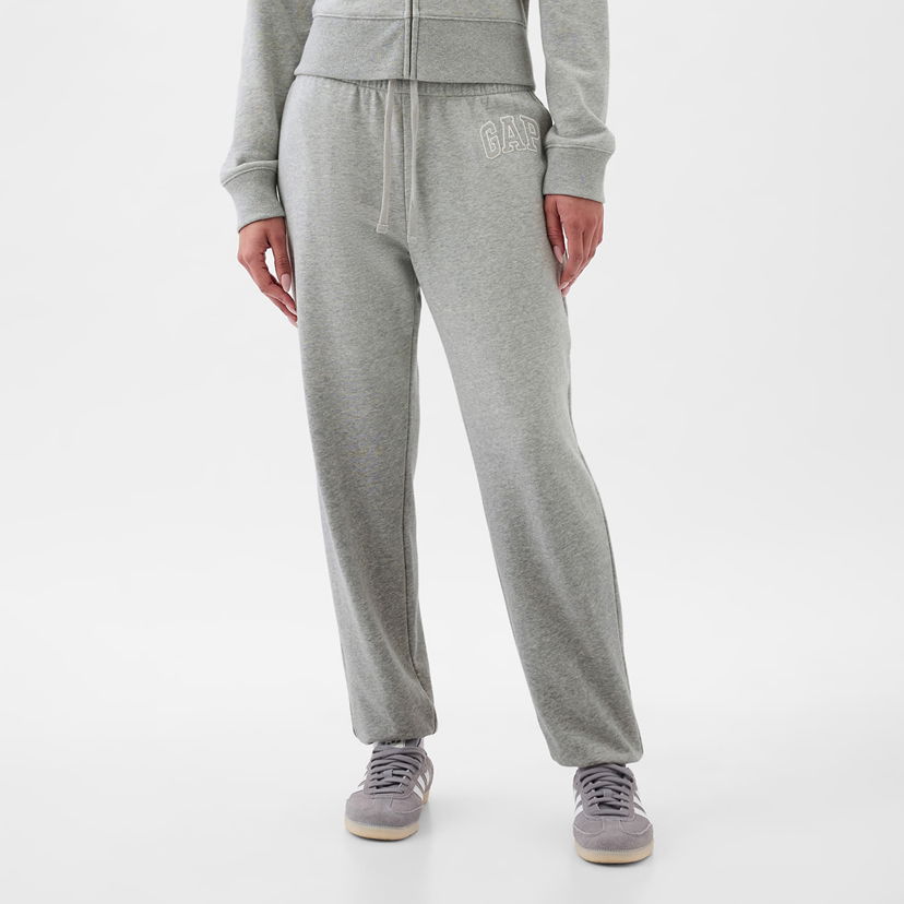 Спортни панталони GAP Logo Joggers Light Heather Grey Сиво | 889527-01