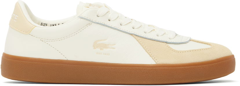 Облекло Lacoste Lacoste Baseshot Pro Leather Бяло | 49SMA0064_AB0