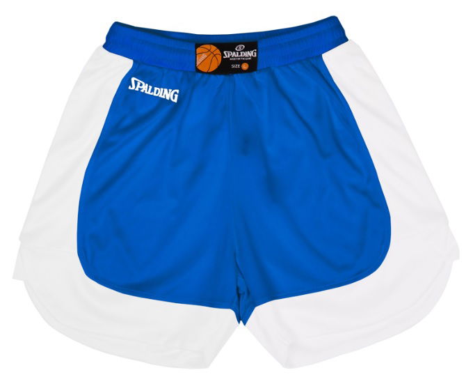 Къси панталони Spalding Spalding Hustle Shorts Синьо | 40221108-royalwhite
