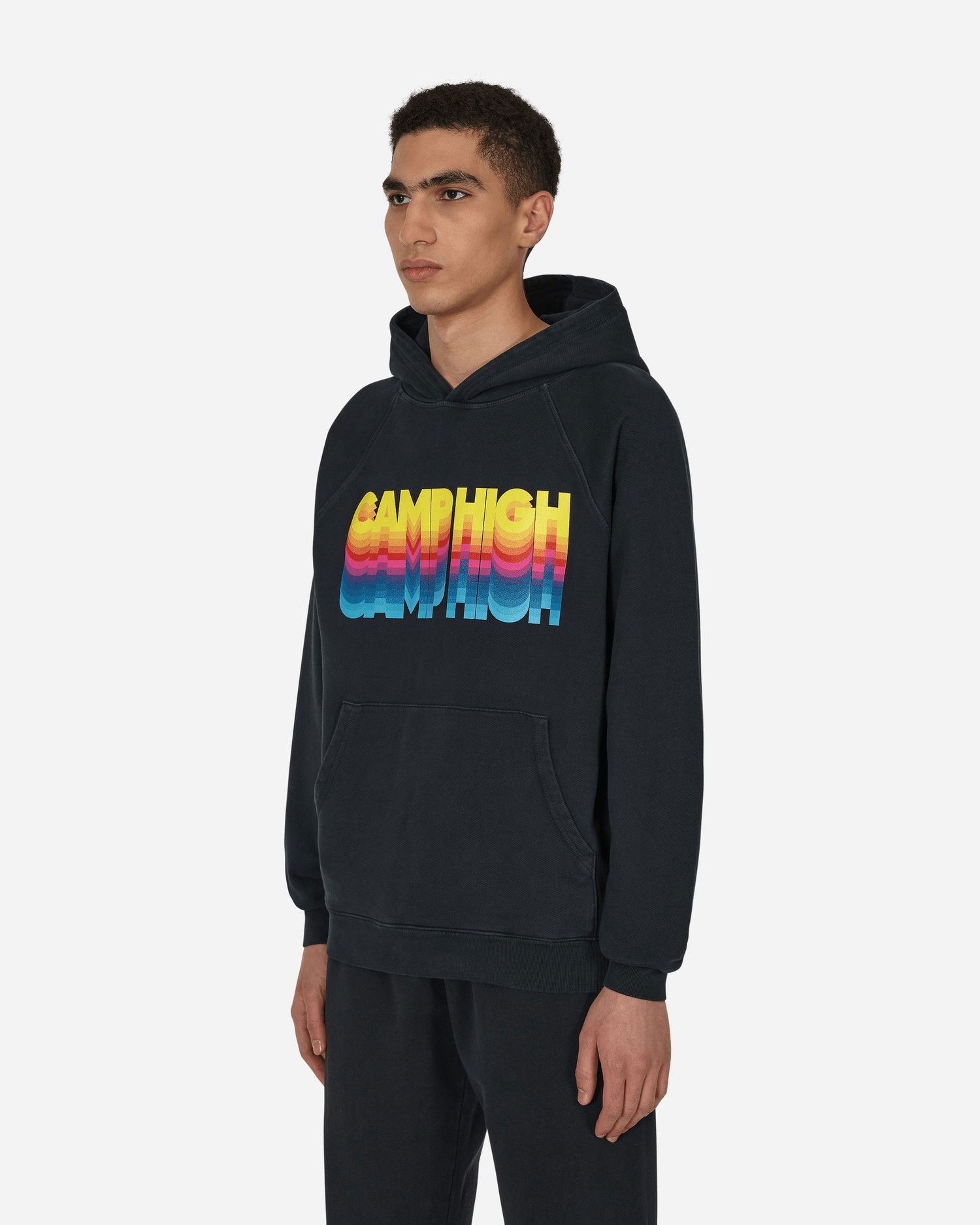 Суитчър Camp High High Vibrations Hoodie Черно | CHVIBHOOD VINTAGEBLACK, 1