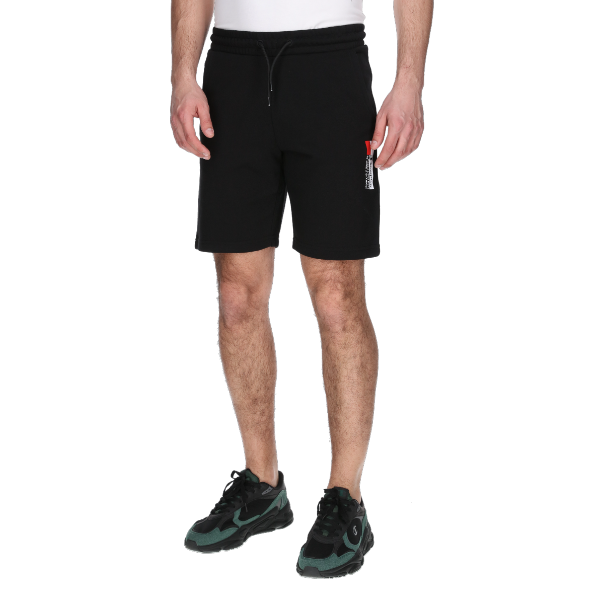 Къси панталони Champion Drawstring Sweat Shorts Черно | 221513-KK001, 0