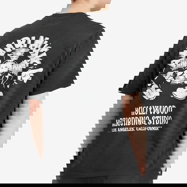 Тениска AMIRI Amiri Music Record T-Shirt, Size Medium Черно | AMJYTE1168-001, 3