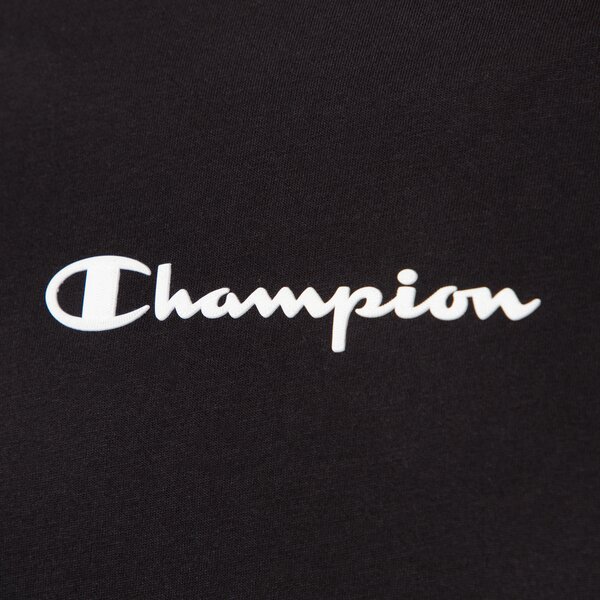Тениска Champion Crewneck T-Shirt Черно | 218768KK001, 1