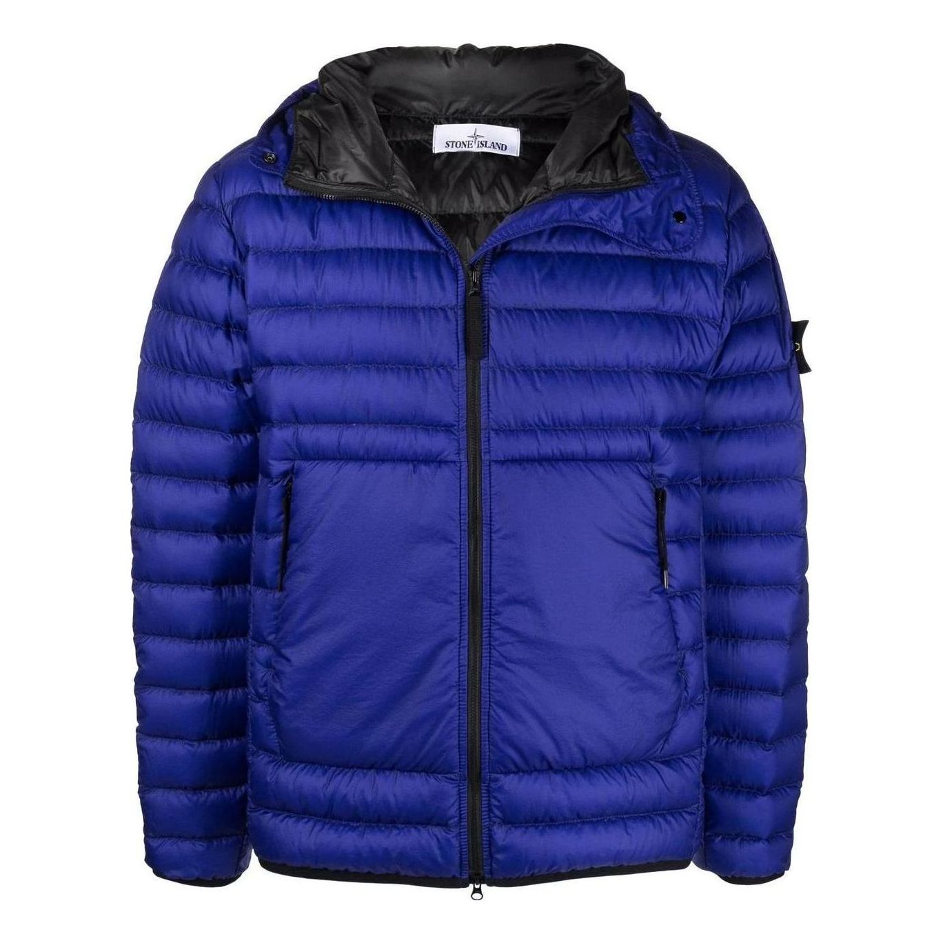 Пухо яке Stone Island Hooded Down Jacket Синьо | 761540324-V0022, 0