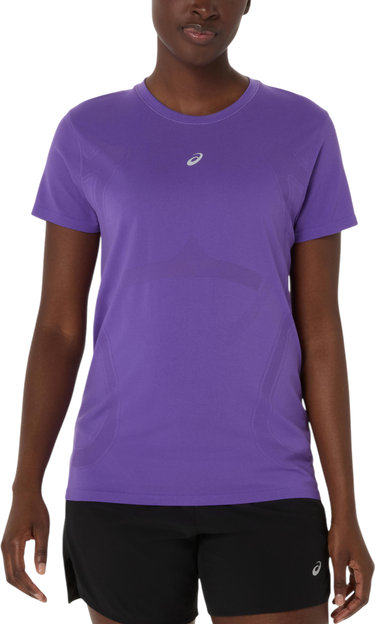 Тениска Asics Road Seamless Short Sleeve Running T-Shirt Лилаво | 2012d292-500, 0