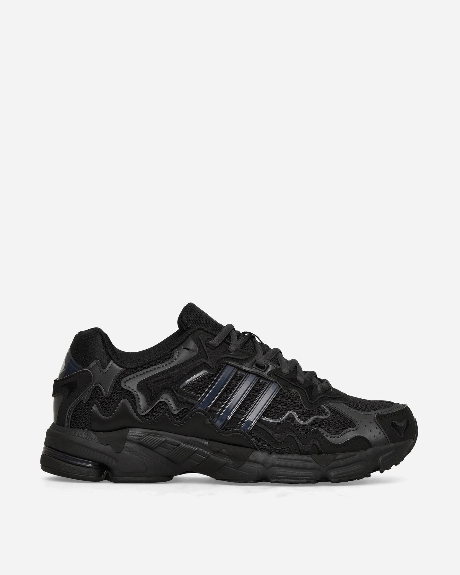 Кецове и обувки adidas Originals x Bad Bunny Response CL "Triple Black" Черно | ID0805, 1