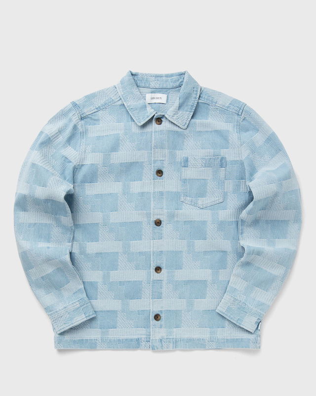 Layton Denim Jacquard Overshirt