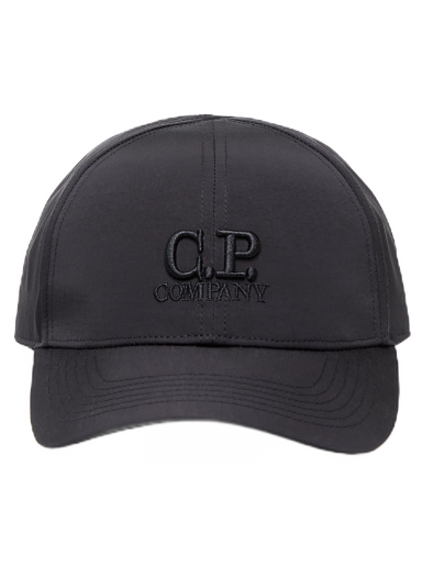 Шапка с козирка C.P. Company Chrome Baseball Cap Черно | 14CMAC147A005904A-999