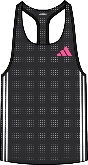 Потник adidas Originals Adizero Promo Tank Top Черно | ik3988, 0