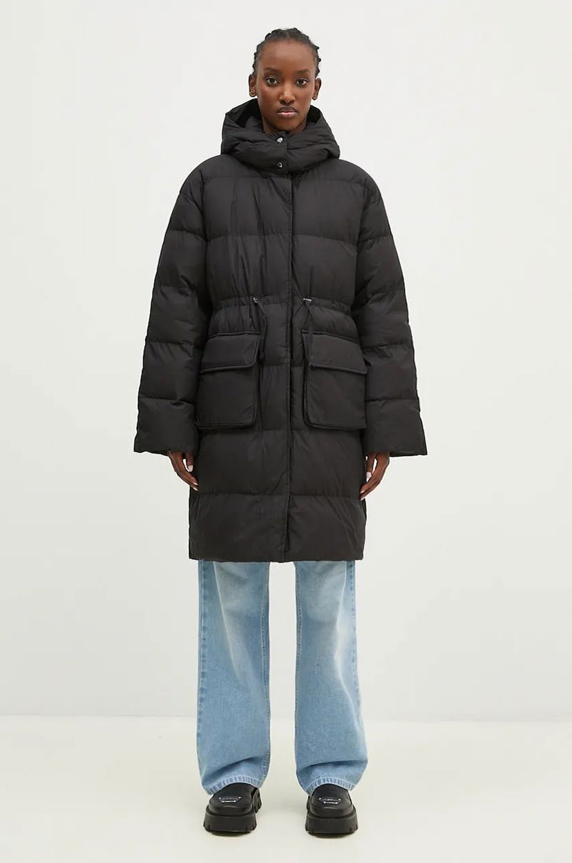 Пухо яке Samsoe Samsoe Oversized Puffer Jacket Черно | F24300004