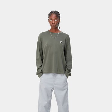Тениска Carhartt WIP L/S Nelson T-Shirt Зелено | I032533_1ND_GD, 0