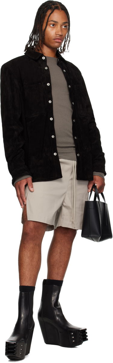Голяма пазарска чанта Rick Owens Rick Owens Concordians Mini Shopper Tote Черно | RA02E0764 LGE, 3