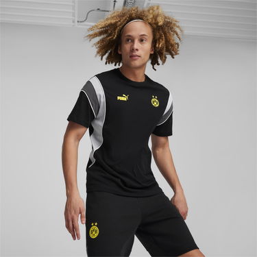 Тениска Puma BVB Dortmund Ftbl Archive T-Shirt Черно | 774263-03, 2
