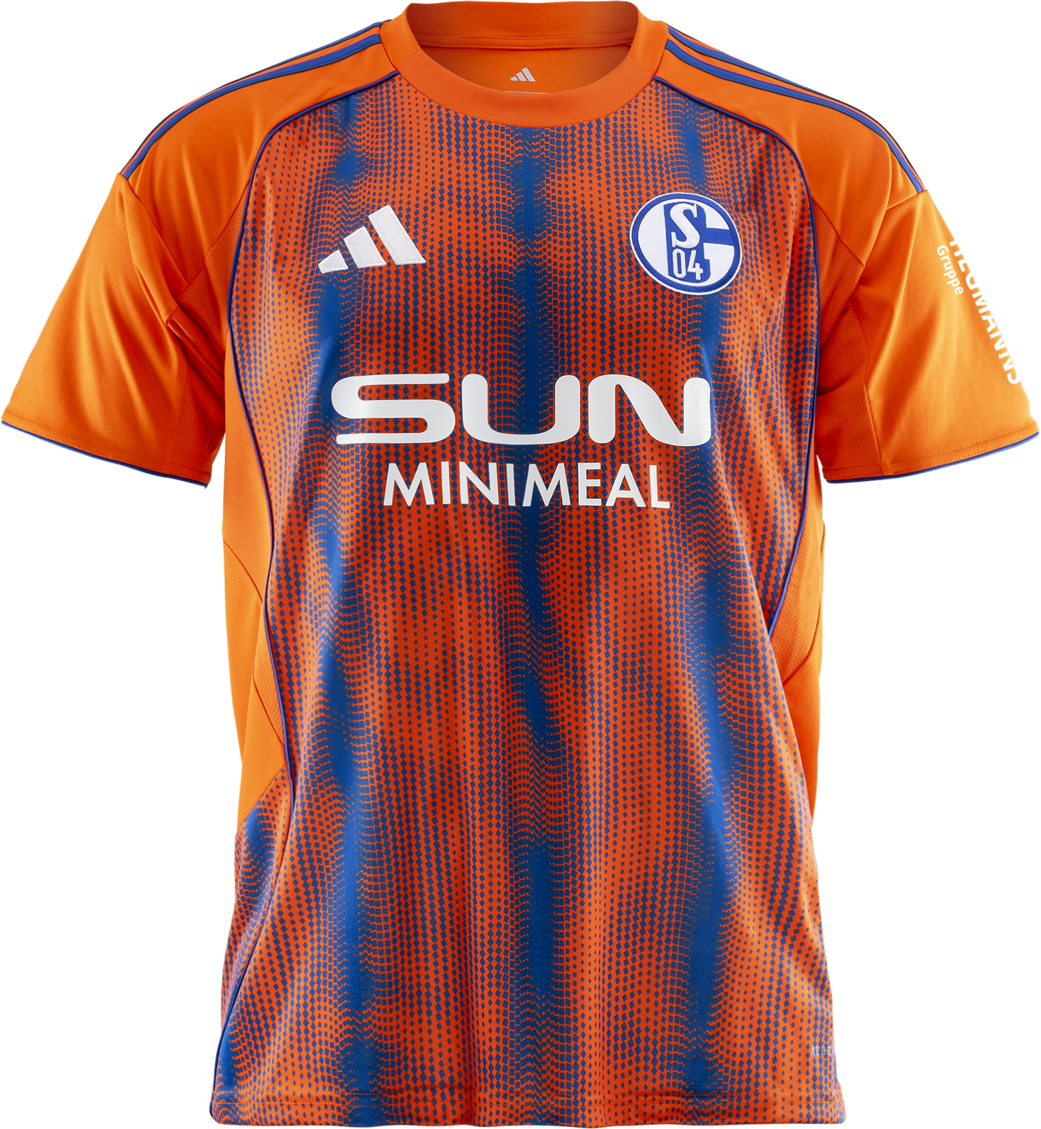 Фланелка adidas Originals FC Schalke 04 3rd Jersey 2025/26 Kids Оранжево
 | 6s04jd7417, 0