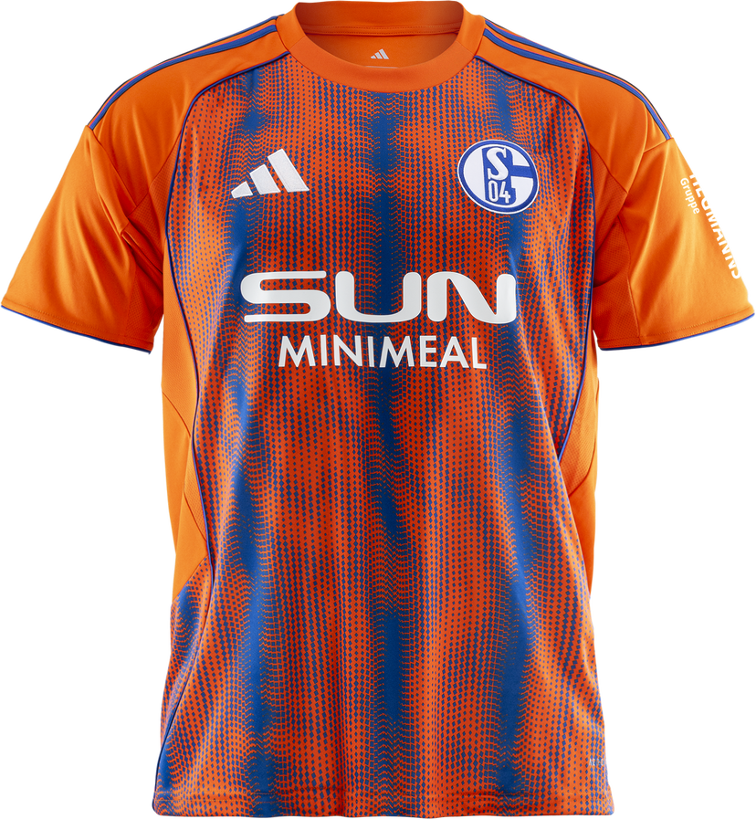 Фланелка adidas Originals FC Schalke 04 3rd Jersey 2025/26 Kids Оранжево
 | 6s04jd7417