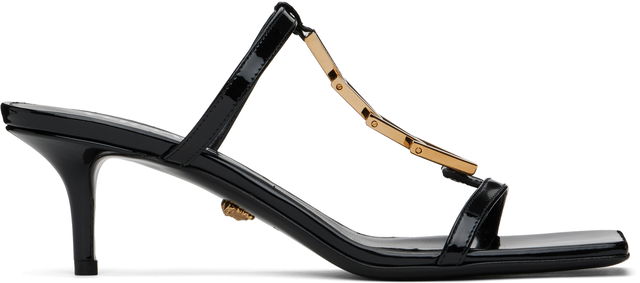 Versace Patent Heeled Sandals