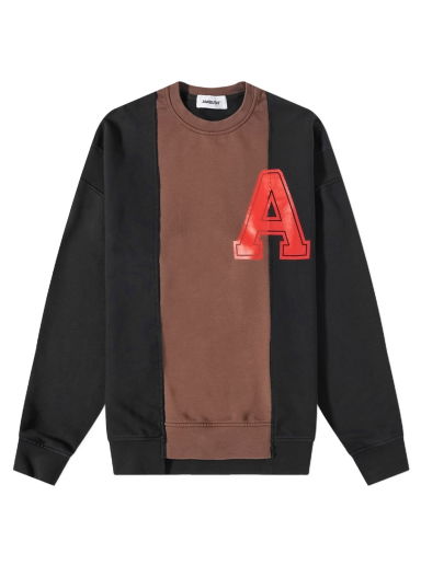 Пуловер Ambush Varsity Crewneck Тъмно синьо | BMBA026F22FLE0011025