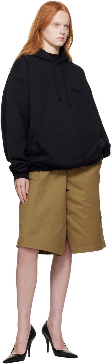 Суитчър VETEMENTS Vetements Logo Oversized Hoodie Черно | UH76HD100B, 3