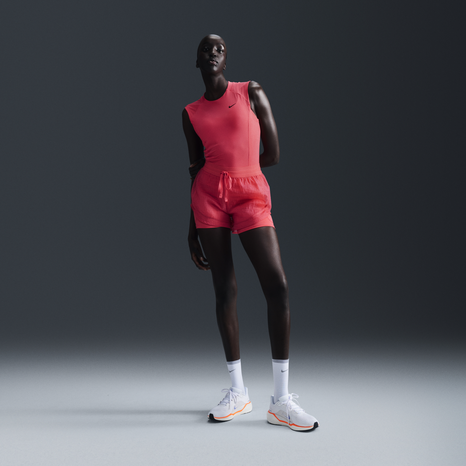 Къси панталони Nike 2 v 1 Dri-FIT Running Division Розово | FV6361-629, 1