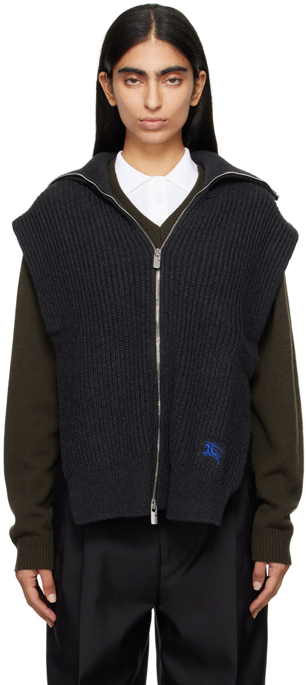 Cashmere Zip Vest