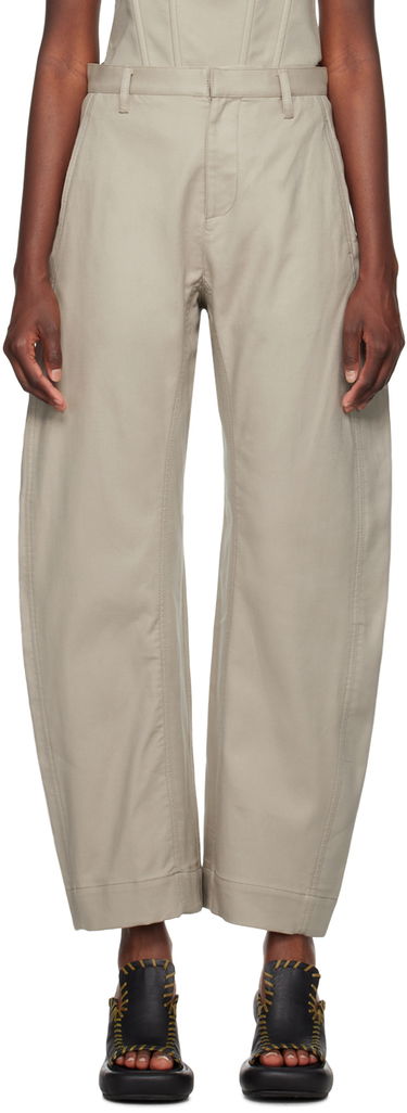 Панталони Dion Lee Arch Trousers Бежово | C2162F23, 0