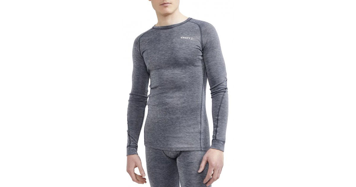 Тениска Craft Core Wool Merino Tee Сиво | 1911546-396200, 1