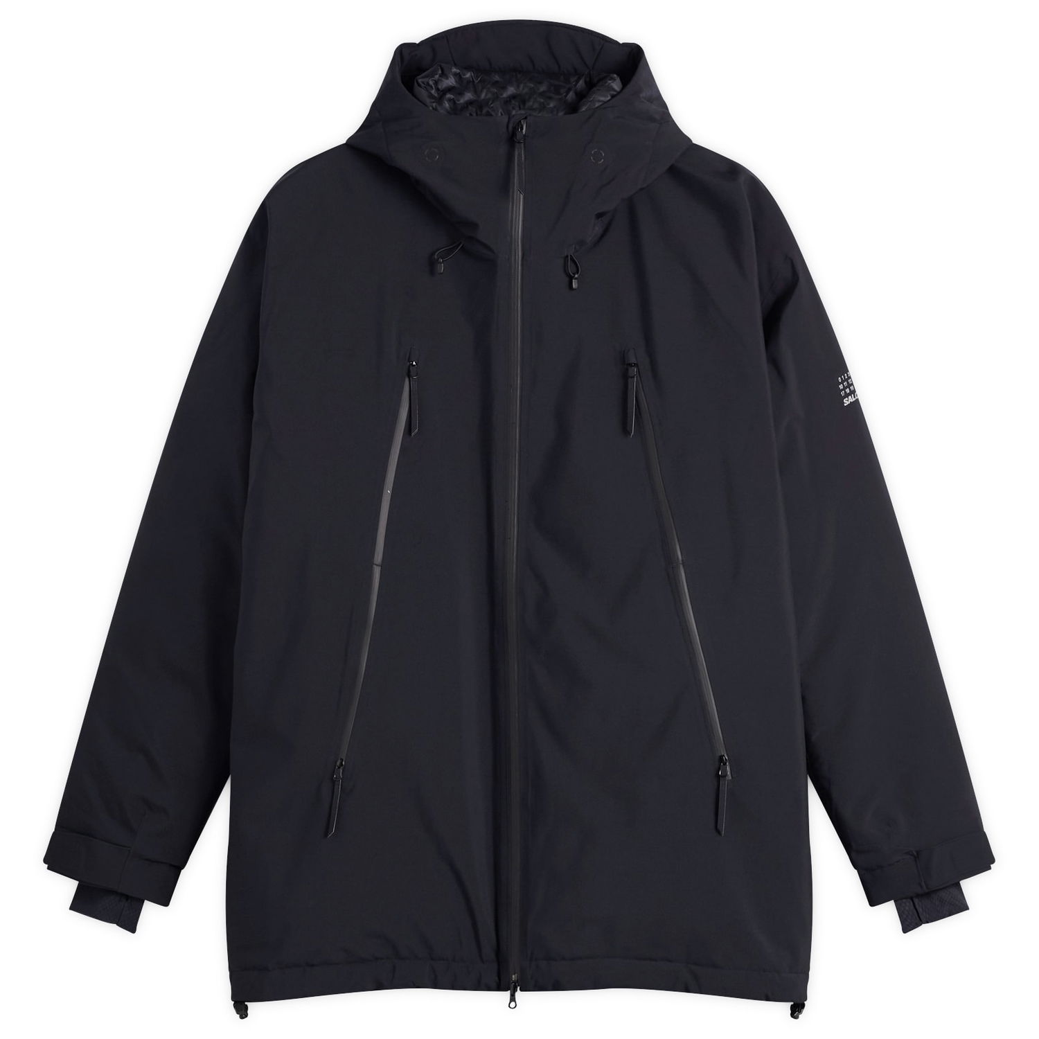 Палта Maison Margiela MM6 Maison Margiela x Salomon Technical Hooded Coat Черно | S52AM0341-M35594-900, 1