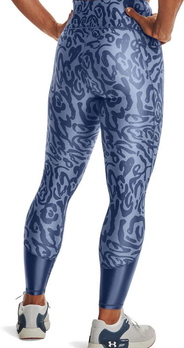 Клинове Under Armour HG Amr Tonal Print 7/8 Pocket Leggings Синьо | 1365343-470, 1