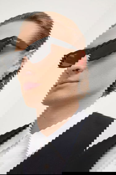 Слънчеви очила Off-White Rectangular Frame Sunglasses Черно | OERI135.541007, 1