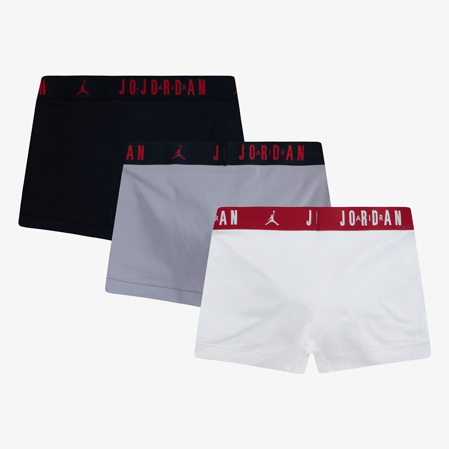 Боксерки Jordan Jordan Mens Flight Cotton 3-Pack Tru Black/ White XXL Многоцветен | JM0693-F66, 1
