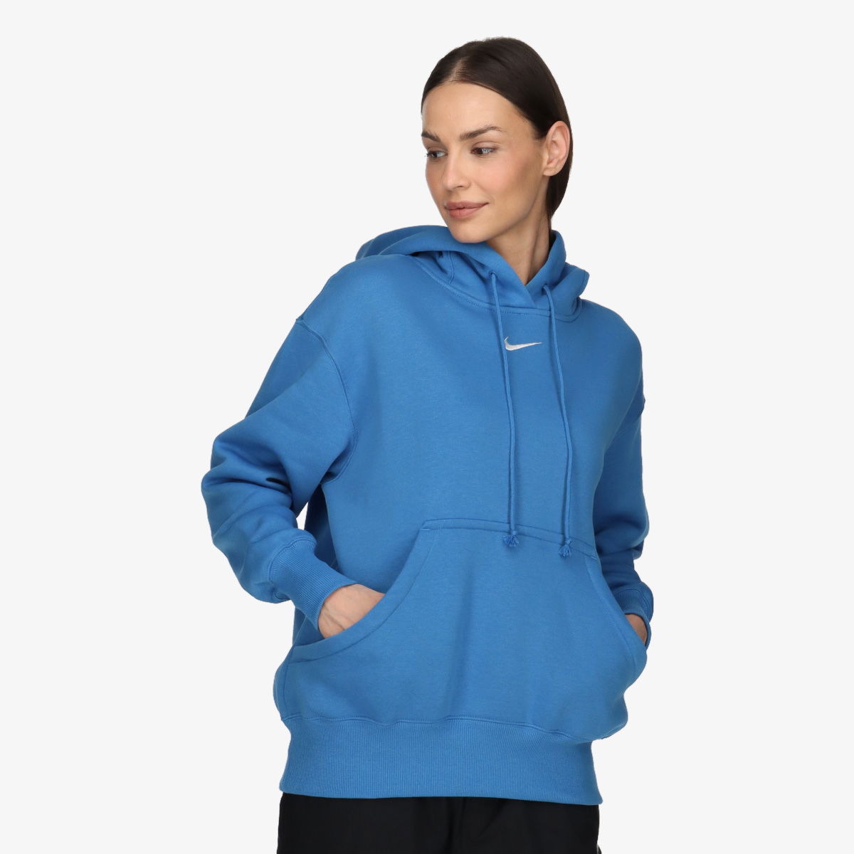 Суитчър Nike Sportswear Phoenix Fleece Hoodie Синьо | DQ5860-402, 0