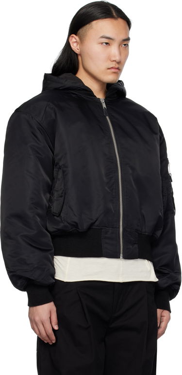 Яке бомбър Entire Studios Hooded Broad Bomber Jacket Черно | ES2539OI, 1
