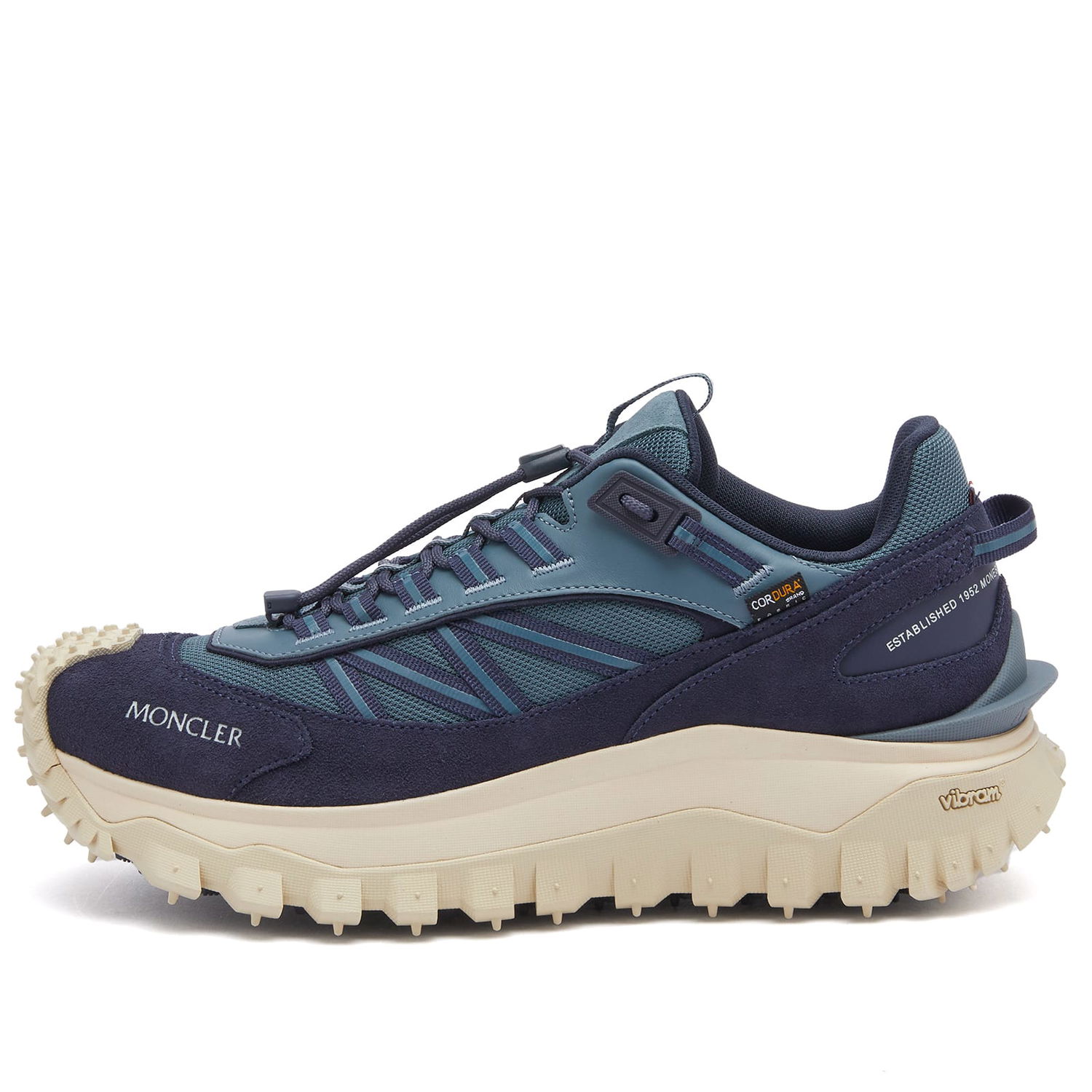 Кецове и обувки Moncler Moncler Trailgrip Low Top Size EU 40 Синьо | 4M001-M4323-50-71I, 0