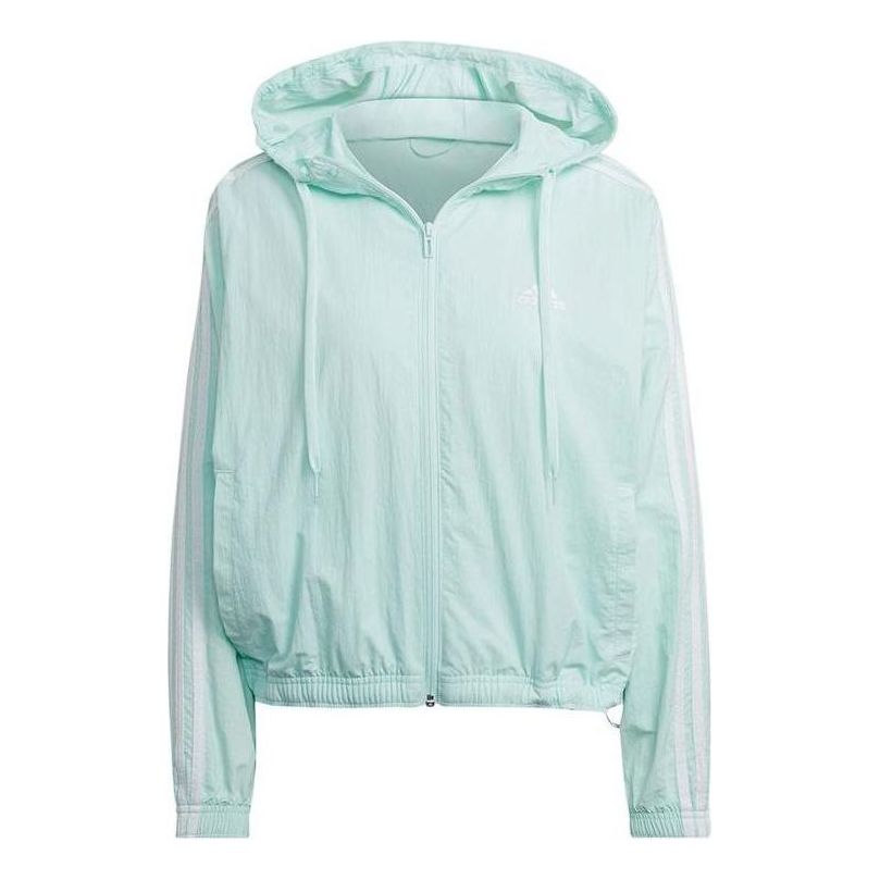 Ветровка adidas Originals Essentials Repeat Logo Loose Fit Windbreaker Jacket Зелено | HC9158, 0