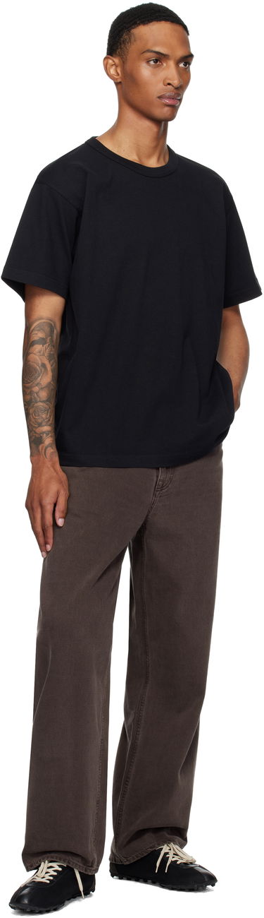 Тениска NORSE PROJECTS Norse Projects Simony Heavy T-Shirt Черно | N01-0687, 3