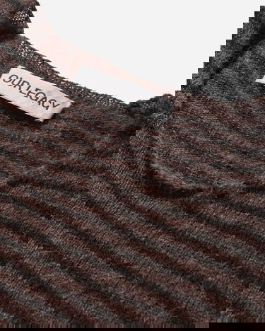 Пуловер OUR LEGACY Rigid Popover Sweater Stripe Многоцветен | M4253RD 001, 3