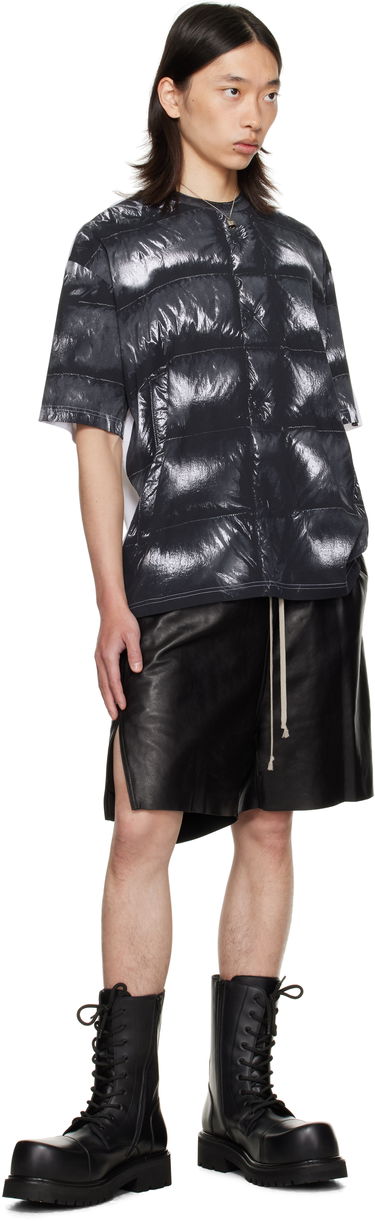 Тениска Moncler Moncler Genius x A$AP Rocky Glossy Padded Short Sleeve T-Shirt Черно | K24048C0000189AYW, 4