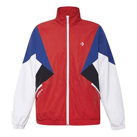 Ветровка Converse Classic Colorblock Woven Jacket Червено | 10018363-A01, 0