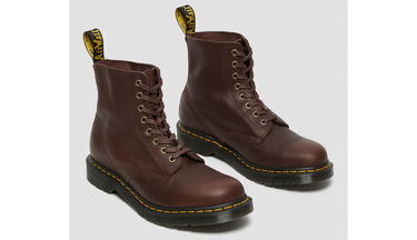 Кецове и обувки Dr. Martens 1460 Pascal Leather Ankle Кафяво | DM24993257, 3