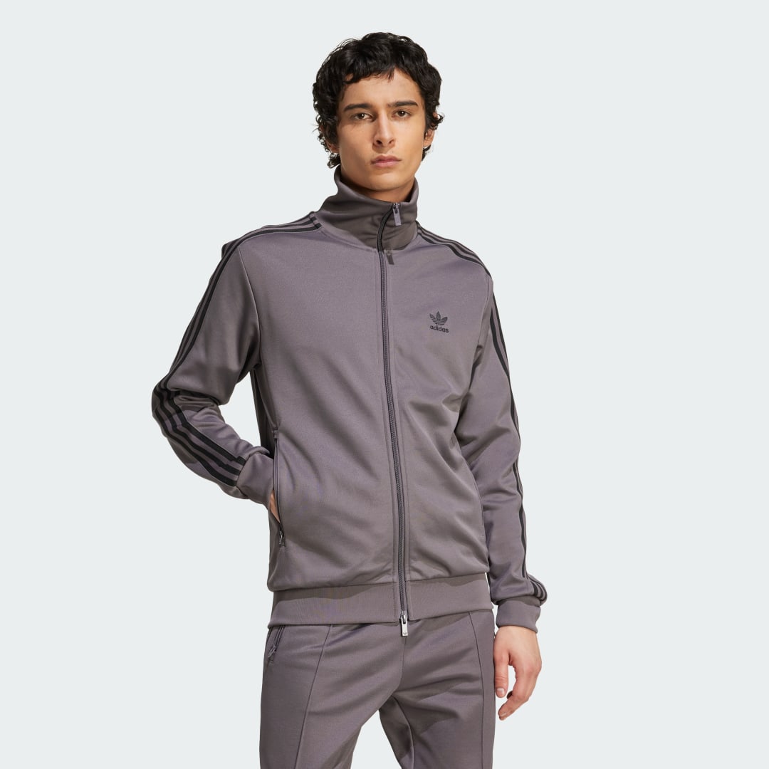 Яке adidas Performance Adicolor Classics Track Jacket Сиво | JY1281, 0
