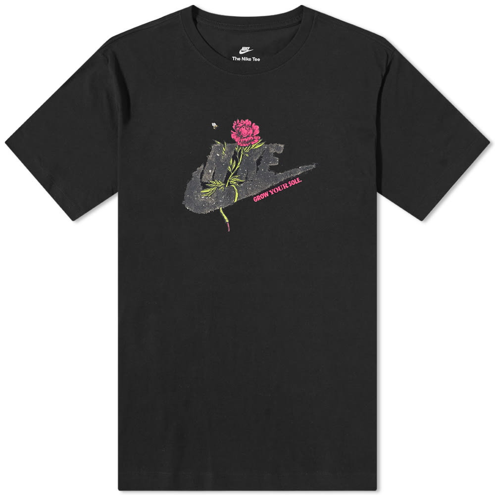 Тениска Nike Grow Your Sole T-Shirt Черно | DQ1027-010, 0